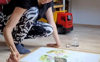 Od samouka ke kurzu v Itálii – pomozte mi růst jako akvarelové malířce