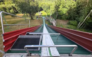 Skokani na lyžích z Oseka, kteří chtějí létat.