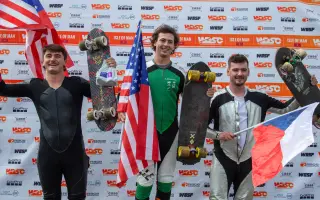 Podpořte mou cestu na Mistrovství světa v downhill skateboardingu