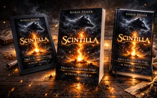 Podpořte vydání fantasy knihy Scintilla