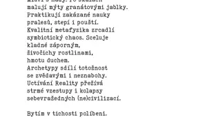 RADIKÁLNÍ /_\ MYSTIKA  poezie ve Vašich rukou