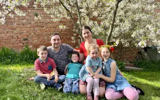 Pomozme Lidušce a čtyřem dětem po ztrátě tatínka Honzy