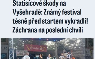 VYKRADENÝ FESTIVAL