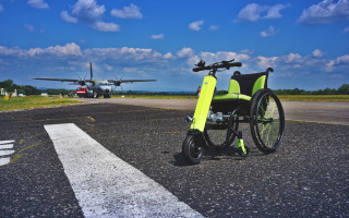 Elektropohon k invalidnímu vozíku pro Dominika
