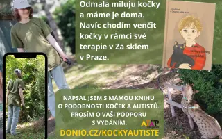 Podpořte vydání knihy Mami, kočky a autisty nepředěláš