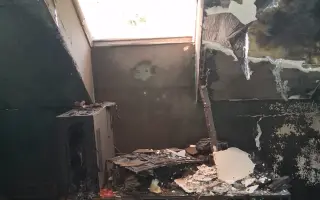 Zpátky domů po požáru