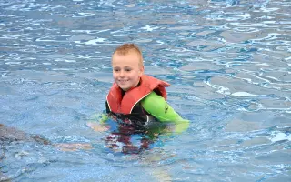 Delfinoterapie pro Peťu