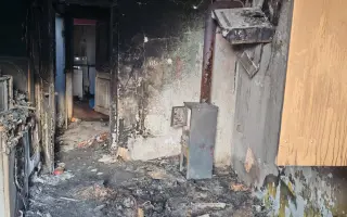 Pomoc pro Blanku a jejího syna po požáru