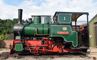 Parní lokomotiva pro skanzen Solvayovy lomy