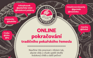 Pekárna Bartošovice online - 30 let zkušeností ve 30 minutách video kurzů