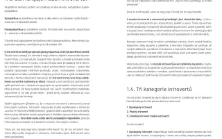 Podpořte knihu, která (nejen) introvertům změní život