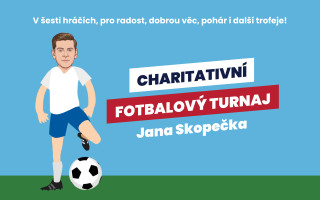 Charitativní fotbalový turnaj Jana Skopečka v Klecanech