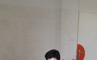 Auto s plošinou pro Anetku