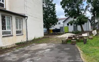 Bezpečná zahrada pro klienty Denního centra Žirafa