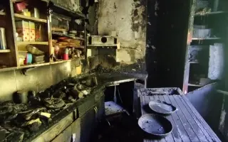 Požár, který připravil mámu s dětmi o všechno
