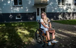 Pomozte Nikče k aktivnímu životu na mechanickém vozíku