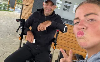 Pro tátu s ALS a mamku, která mu na této těžké cestě pomáhá