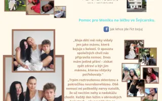 Rodina dobrovolných hasičů bojuje – pomozme Monice pokračovat v léčbě