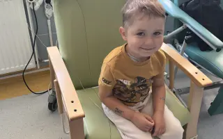 Oliverek (5) znovu bojuje s rakovinou