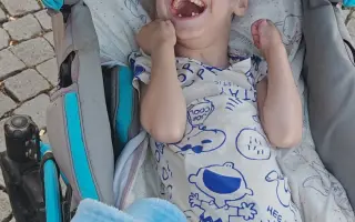 Pomozme bojovníkovi Michálkovi vykročit k prvnímu krůčku a lepší budoucnosti