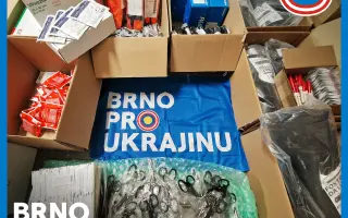 Kolik stojí lidský život? Zdravotnický materiál pro Ukrajinu
