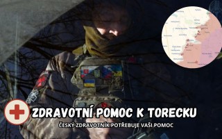 Pomoc českému zdravotníkovi u Torecku