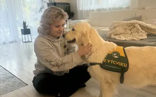 Asistenční pes, který mi pomůže žít, ne jen přežívat