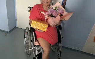 Kousek klidu a opory pro paní Janku