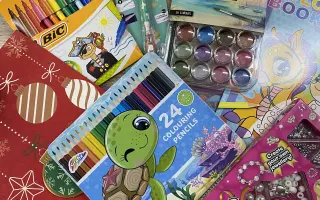 Vánoční dárky a potřeby pro děti z Ukrajiny🎁