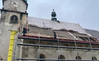 Záchrana nejstaršího kostela Broumovska- kostela Nejsvětější Trojice ve Zdoňově