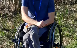 Aktivní vozík pro Davida - na výlety a sport