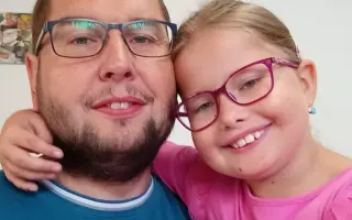 Magdalenka s tatínkem zůstali sami, pomozme jim překonat to nejtěžší období