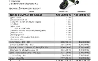 Elektrický pohon k vozíku pro Evu s DMO