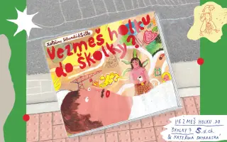 Vezmeš holku do školky? Knížka o ranním vstávání a cestě do školky!