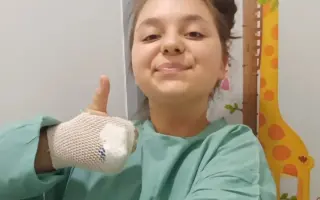 Nele na nové zuby