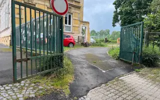 Bezpečná zahrada pro klienty Denního centra Žirafa