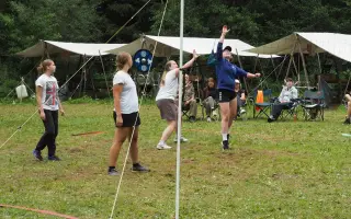 Nový hangár na letní tábory