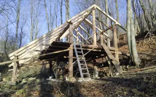 Ovčín pro zachráněné ovce a kozy v Motýlím království