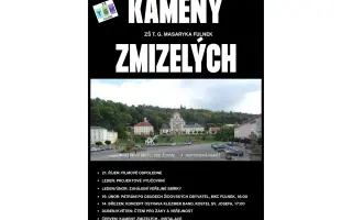 Kameny zmizelých ve Fulneku. Návrat příběhů