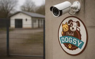 Kamerové zabezpečení pro zvířecí útulek