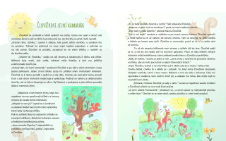 Kniha pro děti "Človíček a jeho maminka planeta Země"
