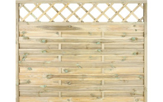 Dřevěné ploty pro oddělení pejsků v dočasce