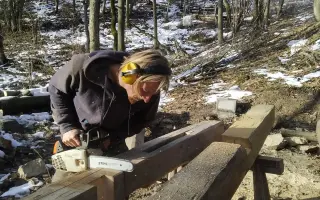 Ovčín pro zachráněné ovce a kozy v Motýlím království