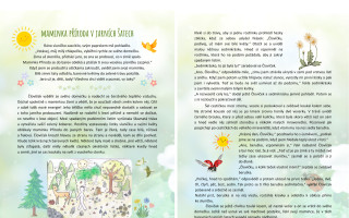 Kniha pro děti "Človíček a jeho maminka planeta Země"