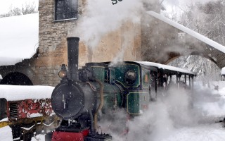 Parní lokomotiva pro skanzen Solvayovy lomy