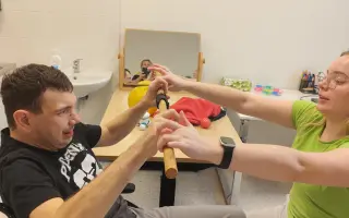 Neurorehabilitace pro Martina