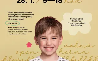 Klubko se kutálí do Bohuňovic! Pomozte nám vytvořit nové komunitní centrum!