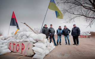 Pomoc pro ukrajinskou domobranu a státní domov seniorů u Lvova