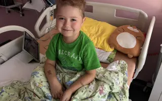Oliverek (5) znovu bojuje s rakovinou