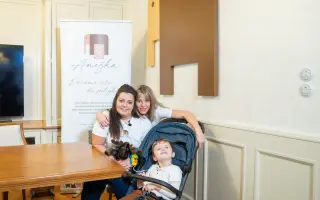 Páťa (6) po těžkém porodu: nechodí, nemluví. Rodiče bojují o každý jeho pokrok.